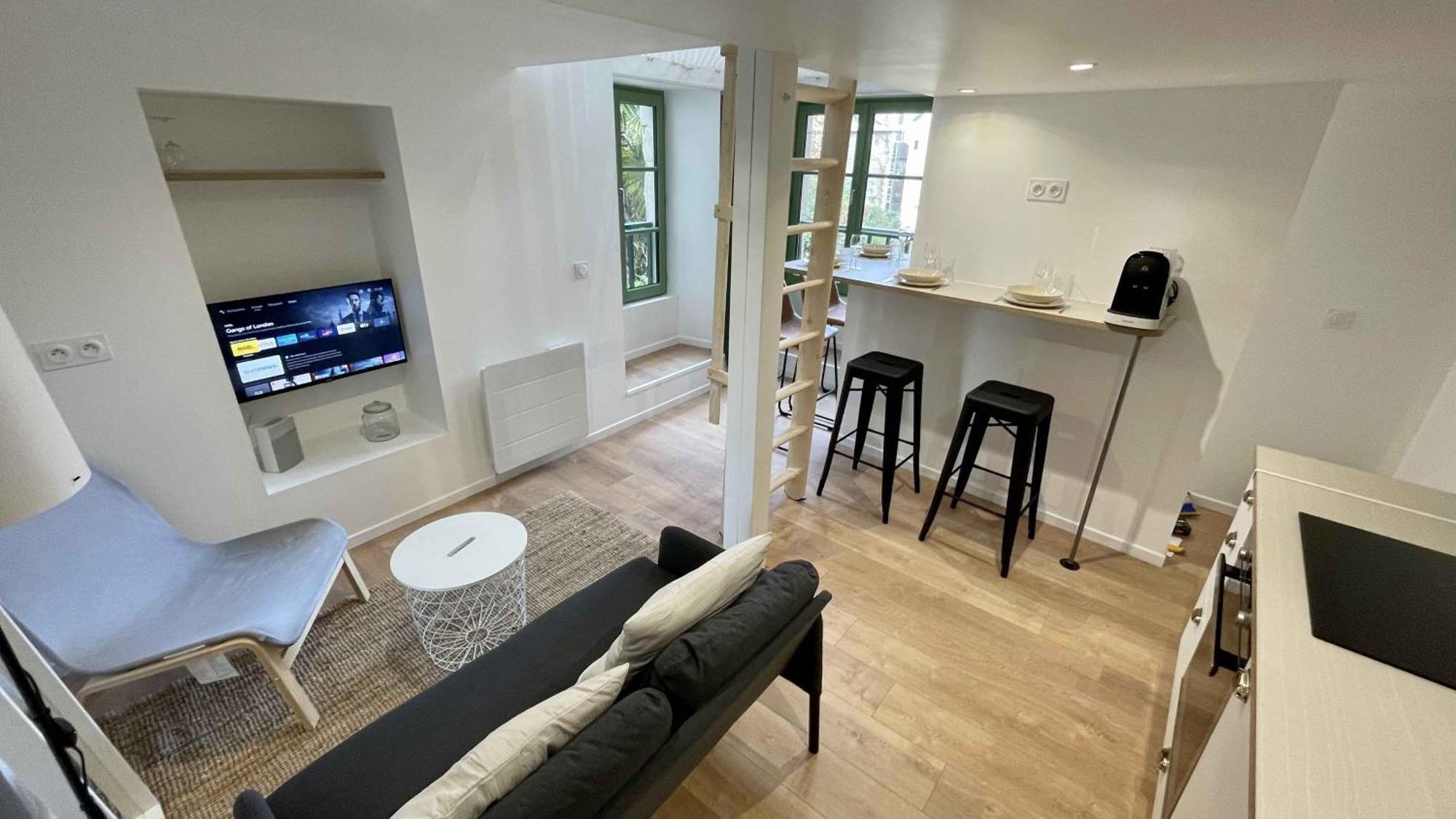 Appartement Au Calme Dans Le Quartier Historique Pour 4 Personnes Avec Espace Exterieur Pau Exteriér fotografie
