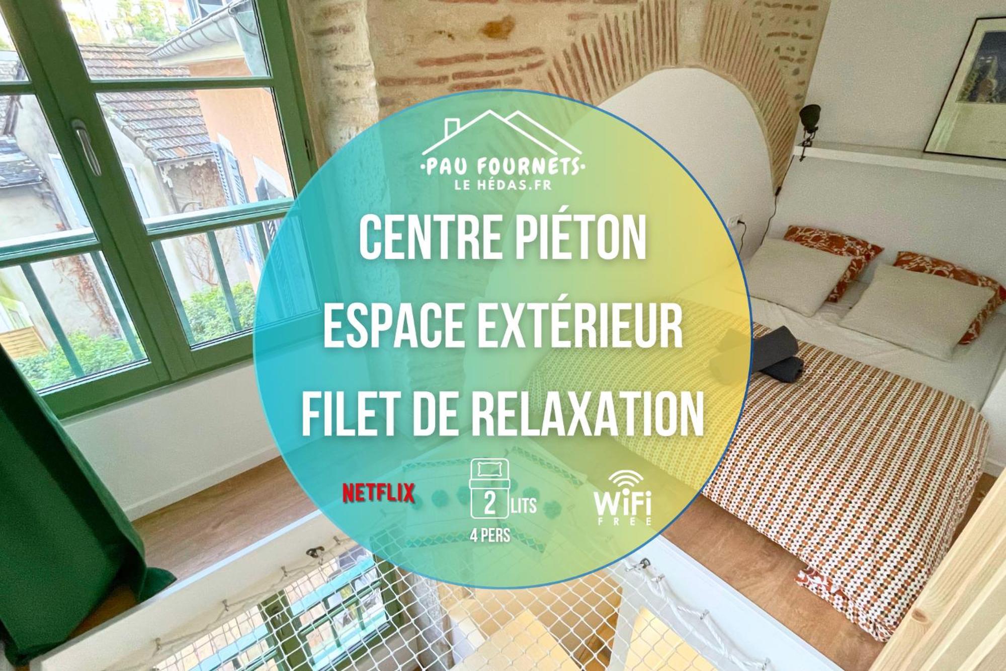 Appartement Au Calme Dans Le Quartier Historique Pour 4 Personnes Avec Espace Exterieur Pau Exteriér fotografie
